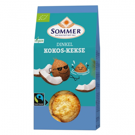 Biscuiti si napolitane - Biscuiti cu nuca de cocos