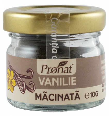 Fara gluten - Vanilie macinata 10g Pronat