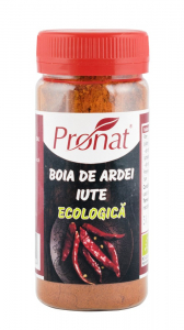 Mirodenii - Boia de ardei iute bio, 50g Pronat