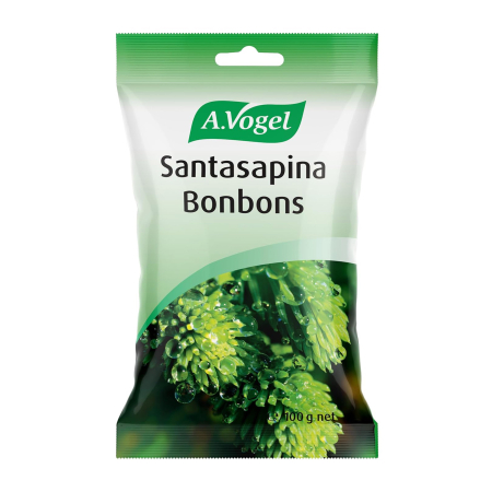 Alimente - Bomboane de tuse Santasapina, 100 g A.Vogel