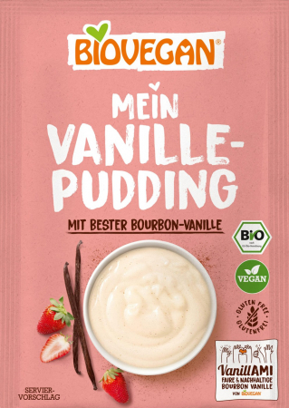 Tendinte - Budinca de vanilie, bio, 36g Biovegan