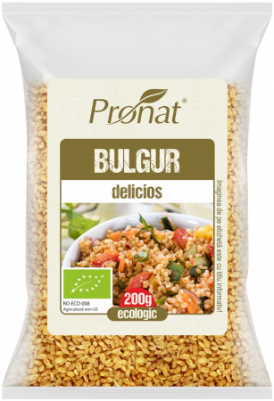Leguminoase si seminte - Bulgur bio, 200g Pronat