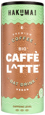 Ceaiuri, Cafea si Inlocuitori - Caffe Latte bio din ovaz, 235ml Hakuma