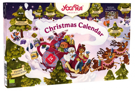 Calendar de Craciun, cu 24 plicuri de ceai bio Yogi Tea [1]