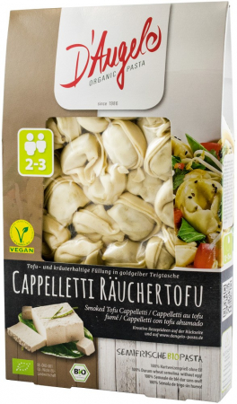 Tendinte - Cappelletti bio cu tofu afumat, 250g D'angelo