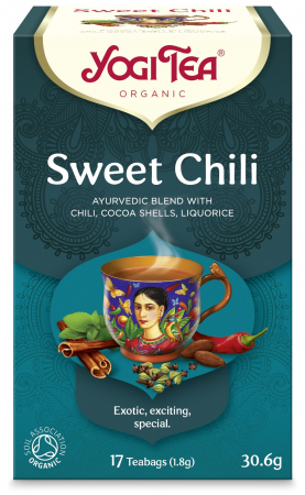Ceaiuri, Cafea si Inlocuitori - Ceai bio Ardei Dulce, 17 pliculete 30.6g Yogi Tea
