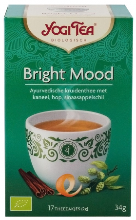 Ceaiuri, Cafea si Inlocuitori - Ceai bio Buna Dispozitie, 17 pliculete 34g Yogi Tea