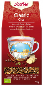 Ceaiuri, Cafea si Inlocuitori - Ceai bio Classic Chai 90g Yogi Tea