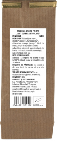Ceai bio de fructe anti dureri articulare 80g Pronat [1]
