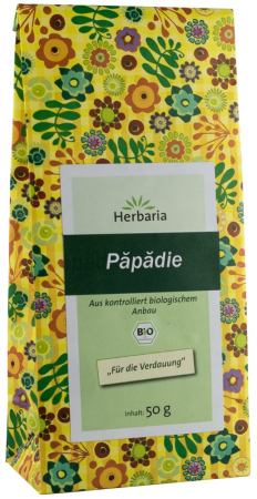 Ceaiuri, Cafea si Inlocuitori - Ceai bio de papadie, 50g Herbaria