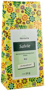 Ceai vrac - Ceai bio de salvie, 50g Herbaria