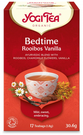 Ceaiuri, Cafea si Inlocuitori - Ceai bio de Seara cu rooibos si vanilie, 17 pliculete 30.6g Yogi Tea