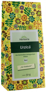 Ceai vrac - Ceai bio de urzica, 50g Herbaria
