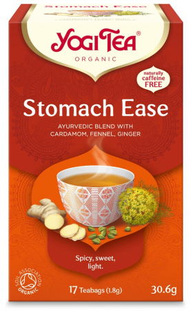 Ceaiuri, Cafea si Inlocuitori - Ceai bio Digestiv, 17 pliculete 30.6g Yogi Tea