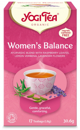 Ceaiuri, Cafea si Inlocuitori - Ceai bio Echilibrul Femeilor, 17 pliculete x 1.8g (30.6g) Yogi Tea