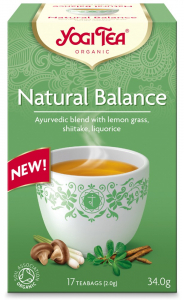 Ceaiuri, Cafea si Inlocuitori - Ceai bio Natural Balance, 34.0g Yogi Tea