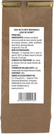 Ceai de plante medicinale ceai de slabit 90g Pronat [1]