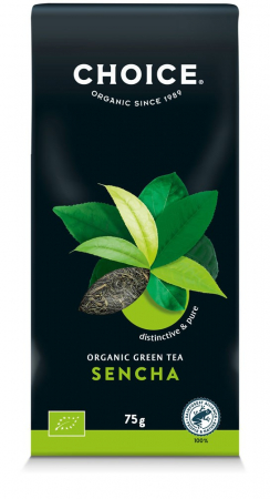 Ceai vrac - Ceai verde bio Sencha, 75g Choice