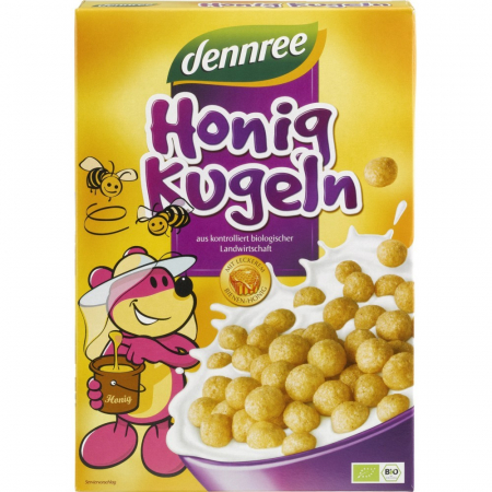 Cereale, fulgi din cereale, mic dejun - Cereale bio bilute cu miere