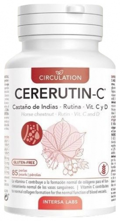 Suplimente si Remedii - Cererutin-C, Supliment alimentar cu Castan salbatic, 85 capsule, 90g Intersa Labs