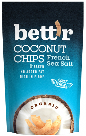 Snacksuri - Chips de cocos cu sare eco 70g BETTR