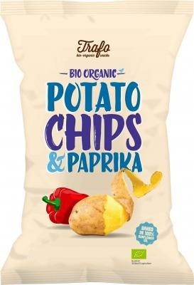 Alimente - Chipsuri bio cu paprika, 40g Trafo