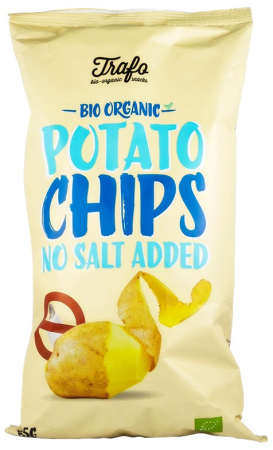 Tendinte - Chipsuri bio fara sare, 125g Trafo