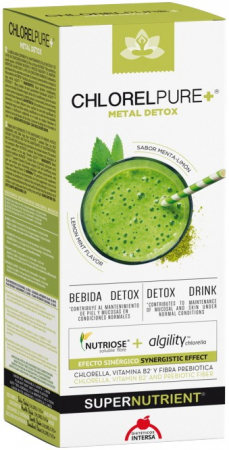 ScufitaRosie - Chlorelpure + bautura detoxifianta cu aroma de menta si lamaie, 500ml Intersa Labs