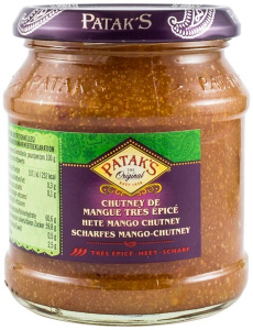 Vegetariana - Chutney sos de mango picant, 340g Patak's