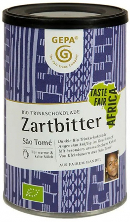 Cacao si inlocuitori - Ciocolata calda neagra, bio si fairtrade, 250g GEPA