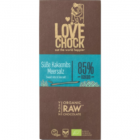 Ciocolata - Ciocolata raw vegana cu sare de mare