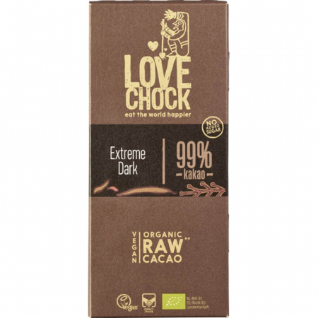 Ciocolata - Ciocolata raw vegana extreme dark 99% cacao