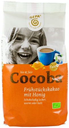 Cacao si inlocuitori - Cocoba - cacao bio si fairtrade cu miere, 400g Gepa