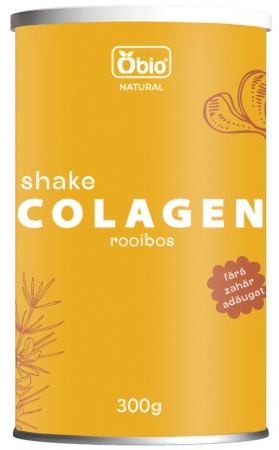 Fara zahar - Colagen shake cu rooibos 300g, Obio