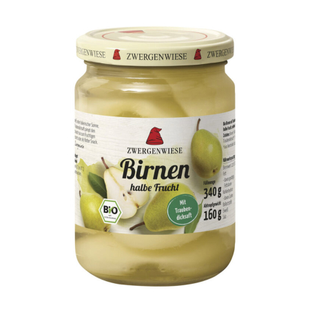 Alimente - Compot bio de pere, 340 g Zwergenwiese