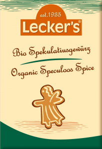 Ingrediente si produse patiserie - Condiment bio pentru biscuiti de Craciun (Spekulatius) 16g Lecker's