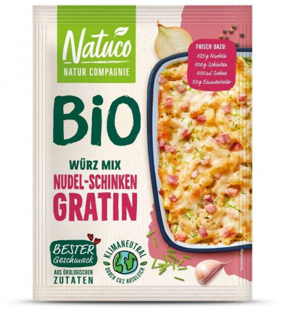Condimente - Condiment bio pentru fasii de carne cu sos, 36g natuco