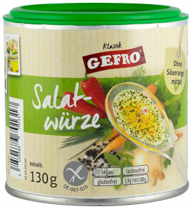 Condimente - Condimente pentru salata, 130g Gefro