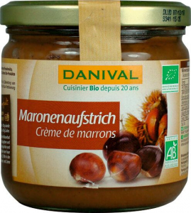 Dulciuri - Crema bio de castane, 380g Danival
