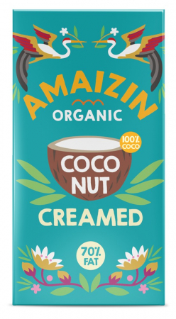 Uleiuri diverse - Crema bio de cocos 70% grasime, 200g Amaizin