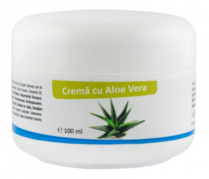 Suplimente si Remedii - Crema cu aloe vera, 100ml Medicura