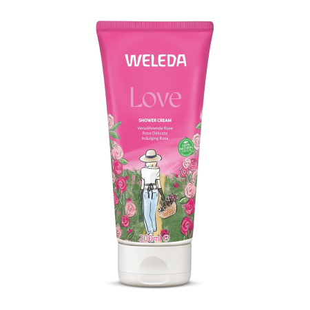 Cosmetice pentru femei - Crema de dus Love, 200ml Weleda