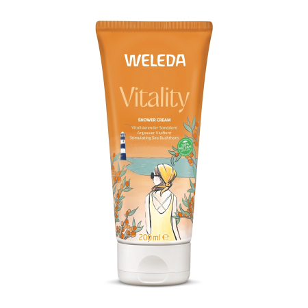 Cosmetice pentru femei - Crema de dus Vitality, 200ml Weleda