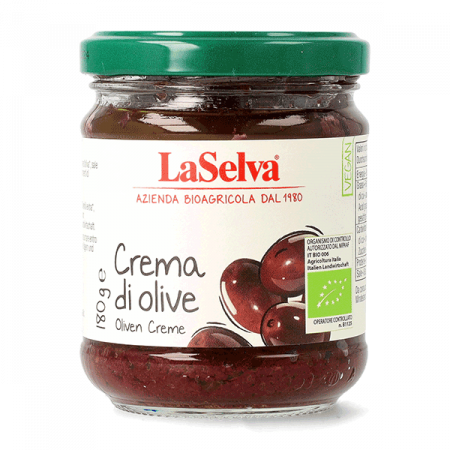 Tendinte - Crema de masline bio, 180g LaSelva
