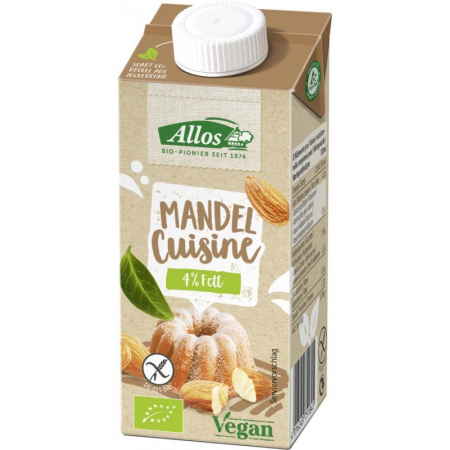 Lactate - Crema de migdale lichida pentru gatit fara gluten