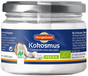 Uleiuri diverse - Crema de nuca de cocos, bio, 250g Morgenland