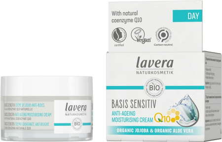 Ingrijire personala - Crema hidratanta anti-ageing cu coenzima Q10 naturala, 50ml Lavera