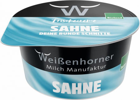 Tendinte - Crema tartinabila bio cu smantana, 150g Weisenhorner Milch Manufaktur