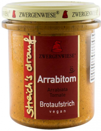 Tendinte - Crema tartinabila bio vegetala Arrabitom, 160g Zwergenwiese