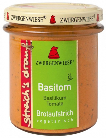 Fara lactoza - Crema tartinabila bio vegetala Basitom, 160g Zwergenwiese